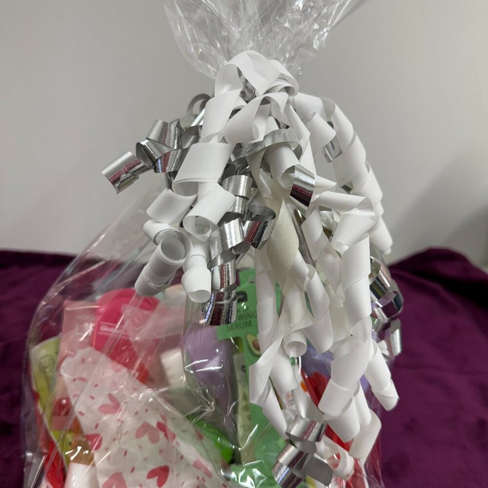Glow & Hydrate Skincare Valentine's Gift Basket - Serums, Cleanser & More